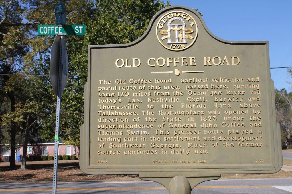 City of Barwick, Georgia Coffee Road Historical Marker
